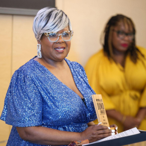 Portrait of Christie Taylor, DOWD Award honoree