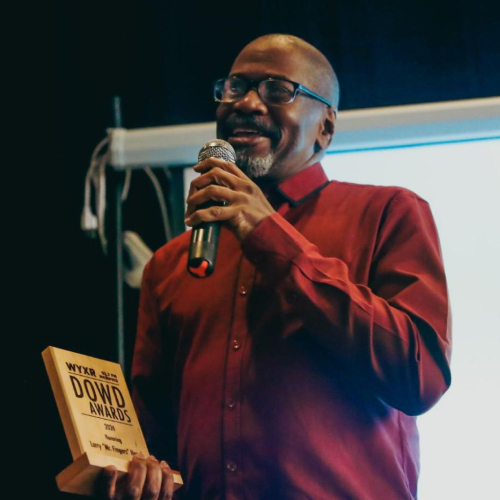 Portrait of Larry Heard Mr Fingers, DOWD Award honoree